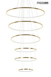 Lampa wisząca RING SLIM XL złota (MSE1501100164) - Moosee