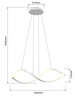 Lampa wisząca LED AVIANO (6033-0106) - Aviano Lighting