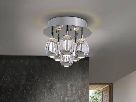 Rocio lampa wisząca 6L (785532) - Schuller