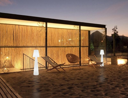 NEW GARDEN lampa podłogowa LOLA 110  CABLE biała (LUMLL110OFNW) - New Garden