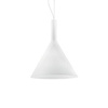 Biała lampa wisząca COCKTAIL SP1 duża (074313) Ideal Lux - żyrandol