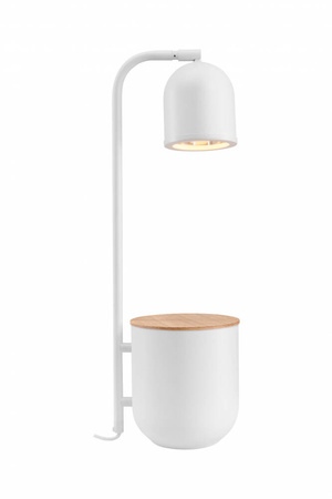 Lampa stojąca BOTANICA kolor Biały (41100101) - KASPA