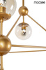MOOSEE lampa wisząca ASTRIFERO 10 złota / bursztynowa (MSE010100182) - Moosee