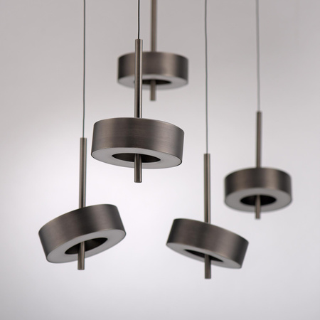 Lampa sterowana Smart Q-ROTATE CIEMNOMETALOWO-BRĄZOWY (2249-34) - Paul Neuhaus