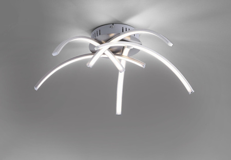 VALERIE LAMPA SUFITOWA STALOWY (15340-55) - Paul Neuhaus