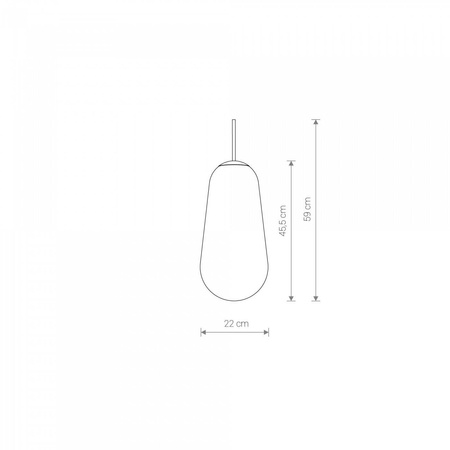 Klosz CAMELEON PEAR L TR/G (8532) - Nowodvorski
