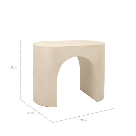 MaMaison stolik ICARO beżowy / drewno (MM001501100346) - MaMaison