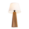 Lampa stołowa Slatted (QN-SLATTED-TL-TEAK) - Quintiesse