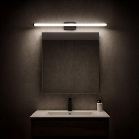 Kinkiet Mirore Czarny 10W 60cm (ML2026) - Milagro