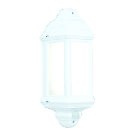 Kinkiet Halbury PIR 1lt wall IP44 7W (54554) - Saxby