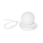 BORRA ST biała lampa stołowa (B1A111P1) - Ummo