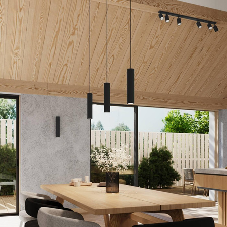 Plafon KARBON 6L czarny (SL.1585) - Sollux Lighting