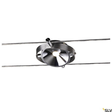 DURNO, lampa linkowa do niskonapięciowego systemu linkowego TENSEO, 2700K, chrom (1002863) - SLV