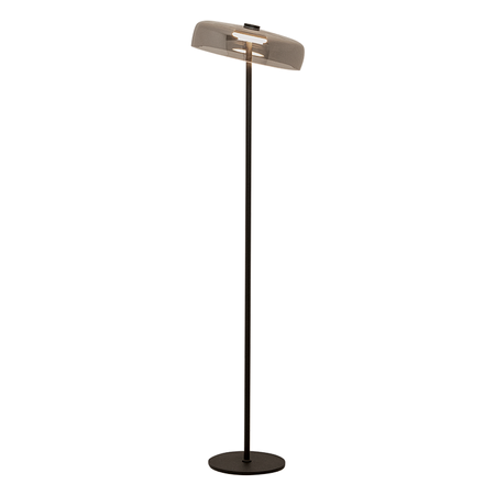 FLOOR LED LIGHT 15W 3000K METAL-GLASS BLACK (23055 Zambelis) - Zambelis