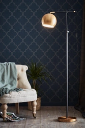 CHESTER Podłogowa 1L Czarny/Brązowy