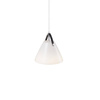 Szklana lampa wisząca STRAP Nordlux E27 40W Szkło Biały