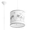 Lampa wisząca do pokoju dziecka bajkowy wzór CAT 30 (SL.1418) - Sollux Lighting