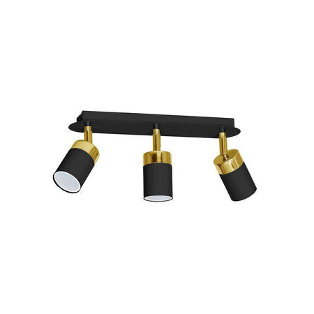 Lampa sufitowa JOKER BLACK/GOLD 3xGU10 (MLP6125) - Eko-Light