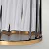 Lampa stołowa Reno - 1 źródło światła - Przydymione szkło/ Stary mosiądz (QN-RENO-SMOKE-AB) - Quintiesse