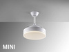 Vento wentylator z oświetleniem LED (169228) - Schuller