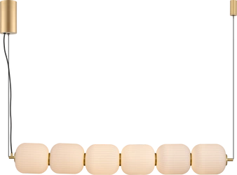 AKARI LAMPA WISZĄCA ZŁOTA/GOLD (DU31292/50W) - Zuma Line