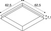 PANEL 625, wpuszczana rama montażowa (1007576) - SLV
