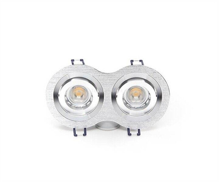 Lampa do wbudowania Mira kol. srebrny (D110009)