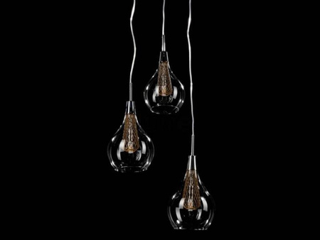 Lampa wisząca ELEKTRA 3 (MD15002028-3A Azzardo) - żyrandol
