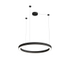 Żyrandol Aurum M Zmienna Barwa Światła LED czarny (PL0116-90-CCT-BK) - Yaskr