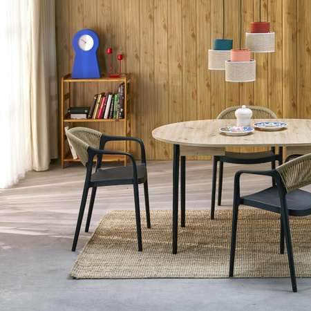 Kaskadowa lampa wisząca DUO JUTA MIX 3 KOŁO (2759) - TK Lighting