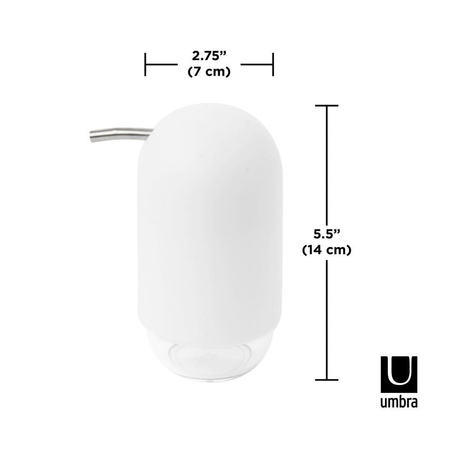 UMBRA dozownik do mydła TOUCH - biały (023273-660) - Umbra