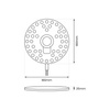 Moduł Led FIX 24W 3000K Fi180 (EKM0464) - Eko-Light