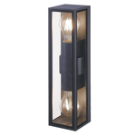 OUTDOOR WALL LIGHT 2XE27 GRAPHITE (E296 Zambelis) - Zambelis