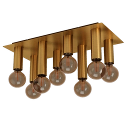 Lampa Sufitowa MARZENO mosiądz (39959) - EGLO