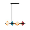 Kolorowa lampa wisząca Nauti (PND-37482-4-MLTI) - Italux