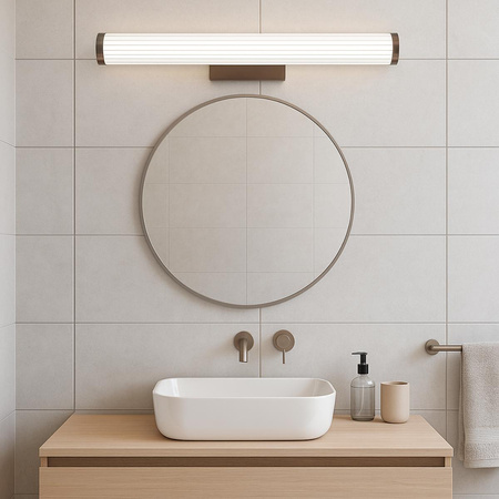 Kinkiet Vena 60 cm coffe LED CCT (LP-1010/1W-60 CF) - Light Prestige