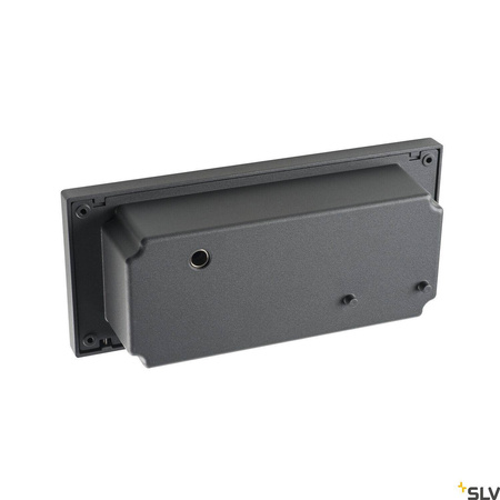 ADI, lampa ścienna wpuszczana outdoor, LED, 3000K, IP55, antracyt, 15,4W (233635) - SLV