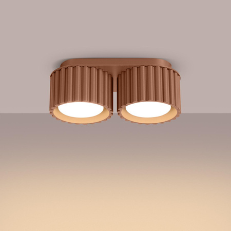 Plafon AURA 2 mocca Gx53 (SL.1808) - Sollux Lighting