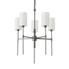 Lampa wisząca DARLING czarny połysk 60 cm (ST-9501-5 BLACK) - Step into Design