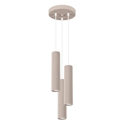 Lampa wisząca KARBON 3P taupe (SL.1775) - Sollux Lighting