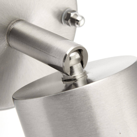 Kinkiet Palin 1lt spot wall IP44 7W (75448) - Saxby