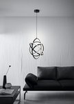 Lampa wisząca RETORNIO czarna (39893) - EGLO