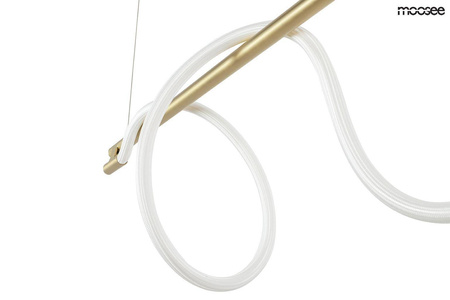 MOOSEE lampa wisząca SERPIENTE 120 złota (MSE010100178) - Moosee
