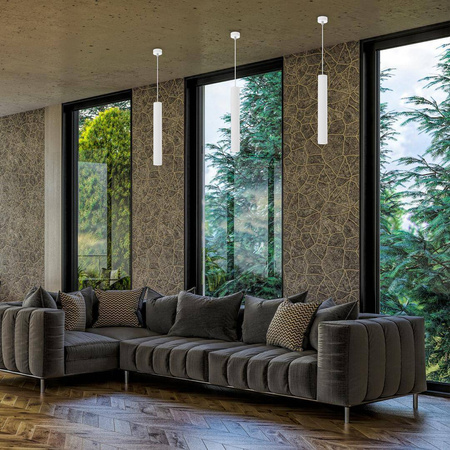 Lampa wisząca HUDSON WHITE 1xGU10 (MLP8798) - Milagro