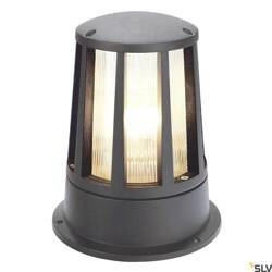 CONE, lampa podłogowa outdoor, A60 IP54, antracytowa, maks. 100W (230435) - SLV