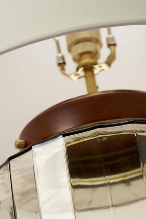 Lampa stołowa Luga (LUGA-TL-SMOKE) - Elstead Lighting