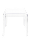 Stolik GHOST transparentny - poliwęglan (KH010100216) - King Home