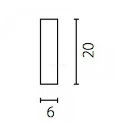 Plafon Piano 20 czarny (67729) Ramko