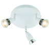 Lampa sufitowa Amalfi 3lt round white 35W (43283) - Saxby