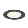 NUMINOS® GIMBLE XL, oprawa sufitowa wpuszczana czarna/biała 4000 K 55° (1006072) - SLV